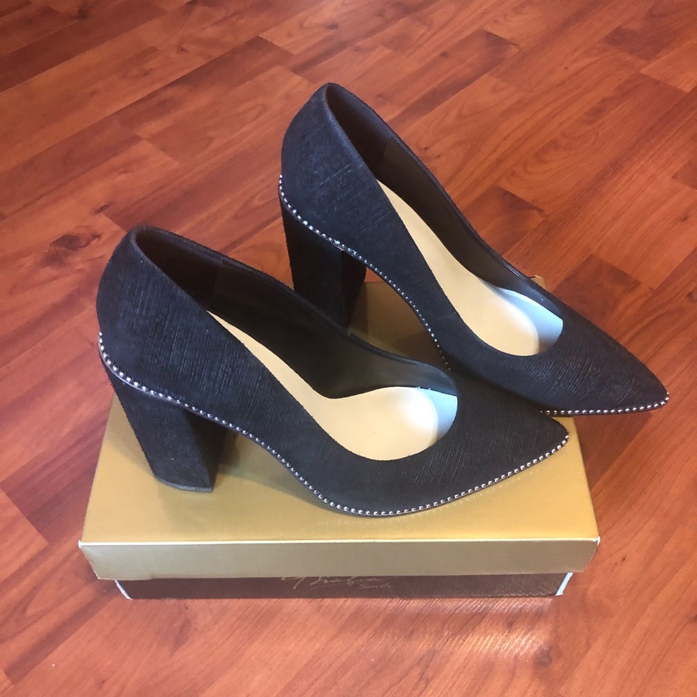 1. STATE BLACK HEELS